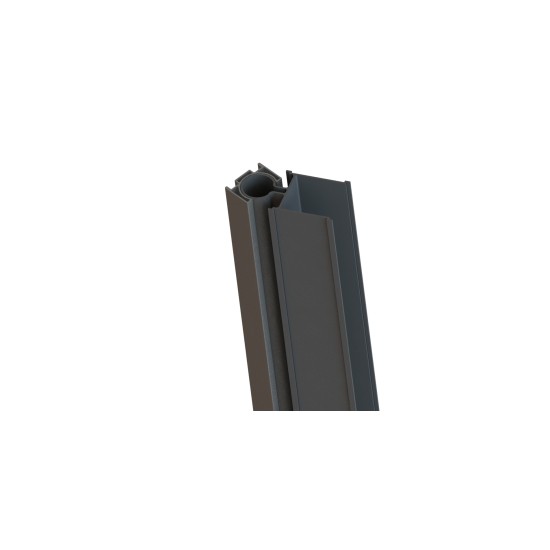 2.10m Adjustable Angle Corner Post - Black